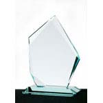 Multi-faceted jaded glass award - Fantasy Peak
